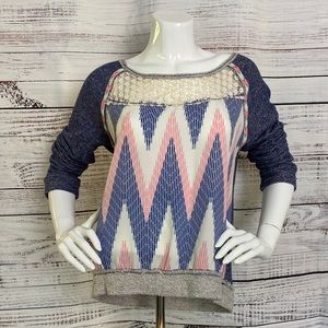 Jolt Fall Sweater with Lace Top Winter Style